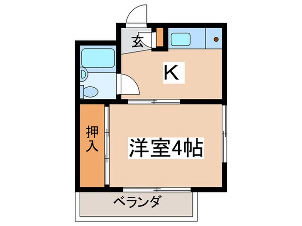 ブルガードしらとりの物件間取画像